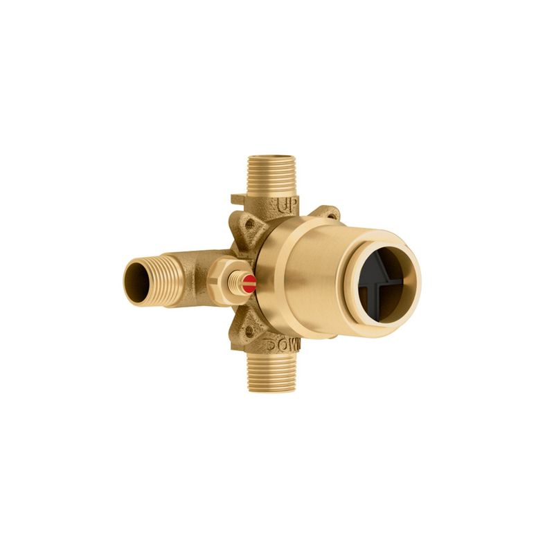 ½&#39;&#39; Pressure Balance Valve With Test Cap - Without Cartridge - NPT