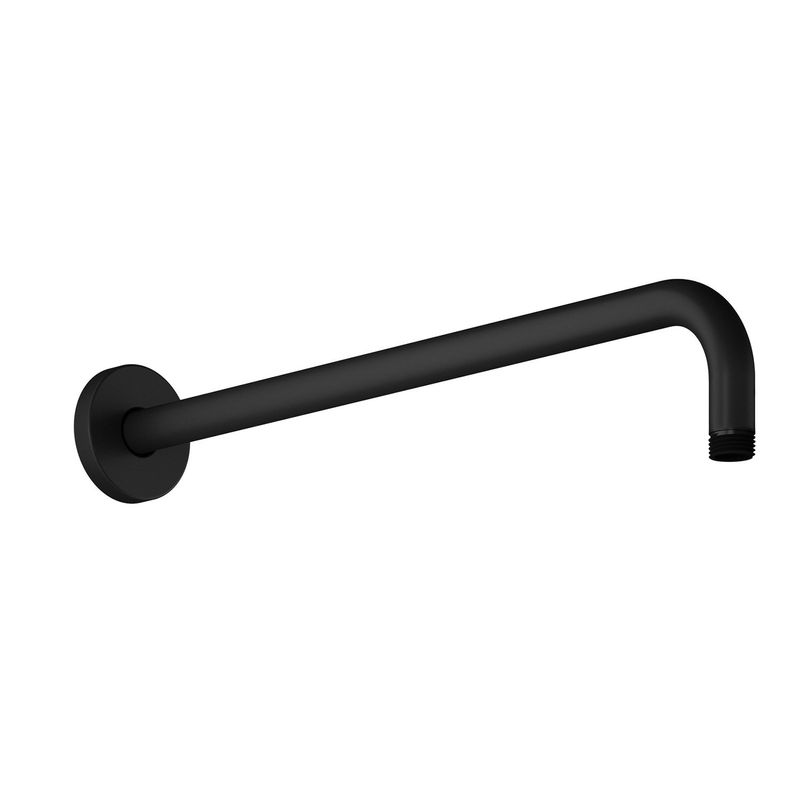 421mm (16 9/16&#39;&#39;) 90? Wall Arm with Round Flange Matte Black