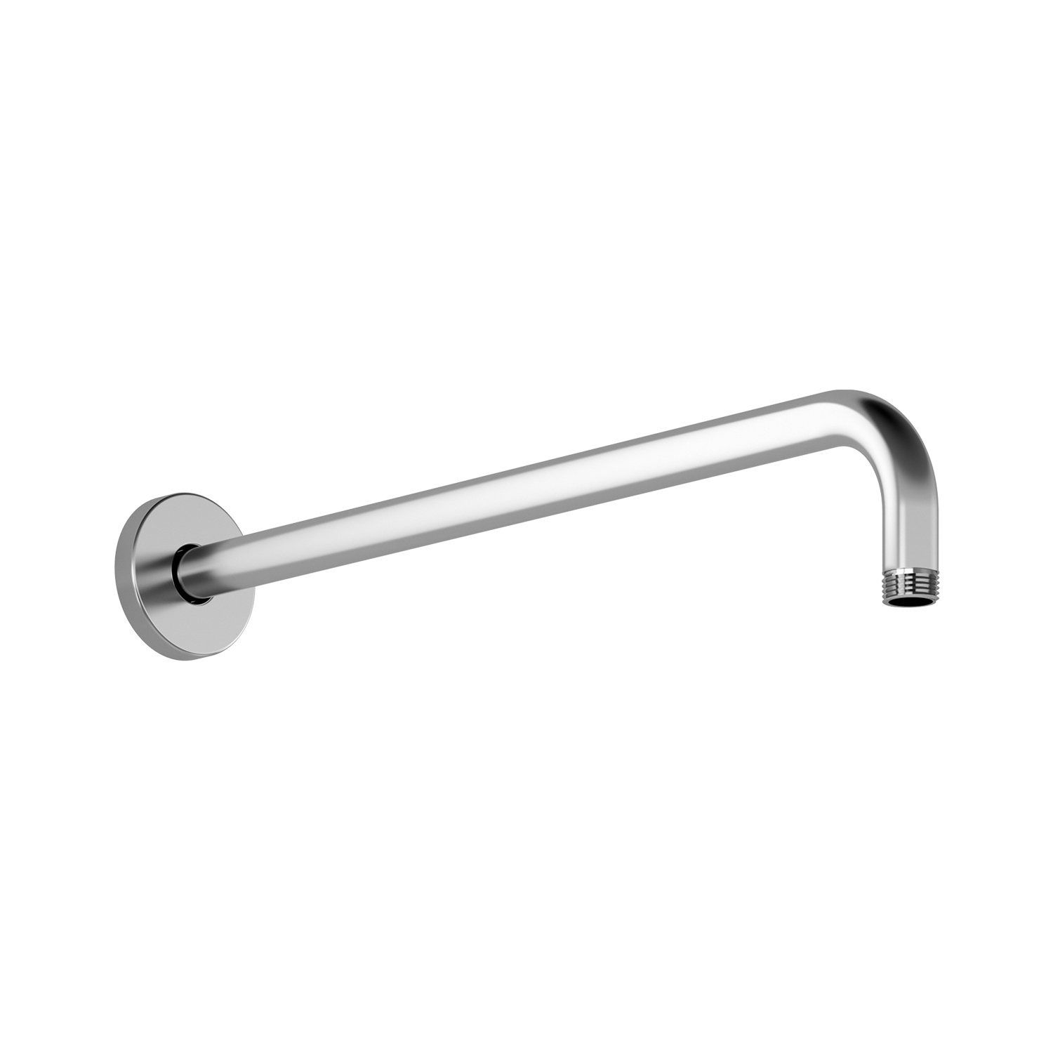 421mm (16 9/16&#39;&#39;) 90? Wall Arm with Round Flange Chrome