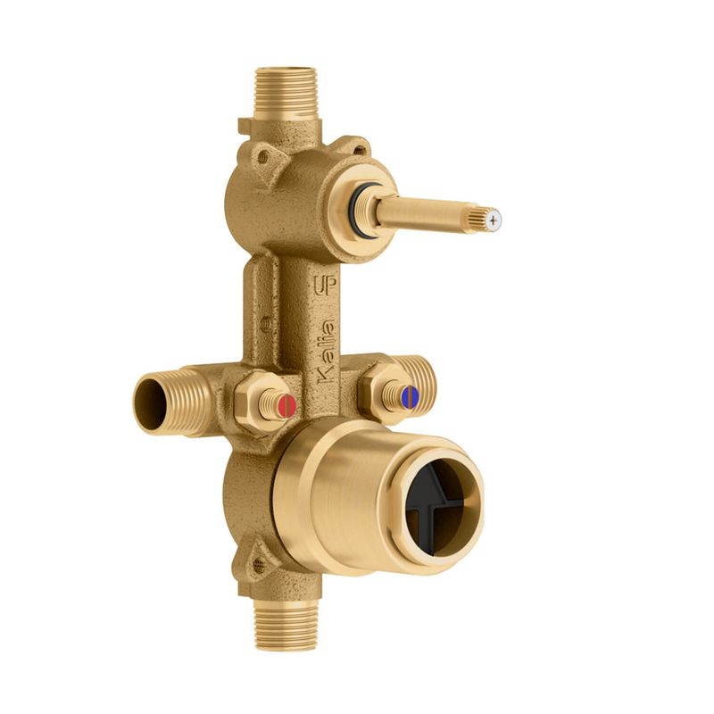½&#39;&#39; Pressure Balance Valve With 2-Way diverter and Test Cap - Without Cartridge - NPT