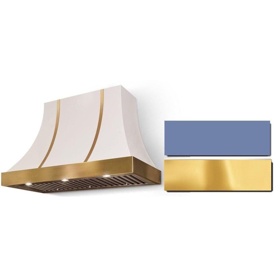 Cascade 36 x 30 Hood 600 CFM_Carnaby Blue_PB trim