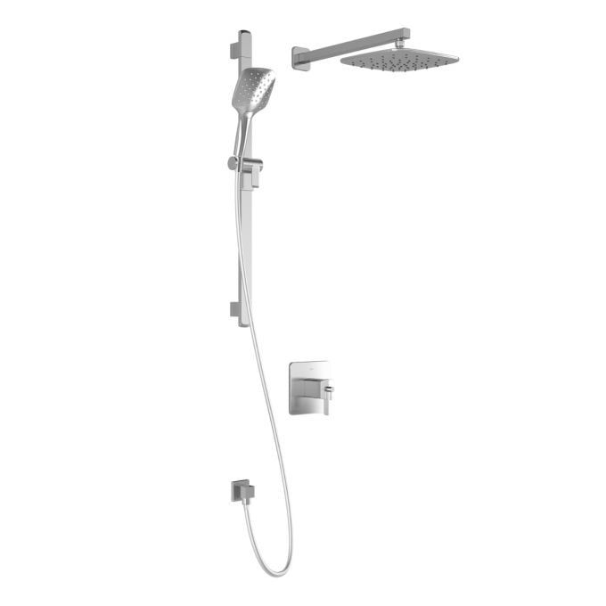 GRAFIK™                         TCD1 PLUS : AQUATONIK™ T/P Coaxial Shower System with Wallarm Chrome