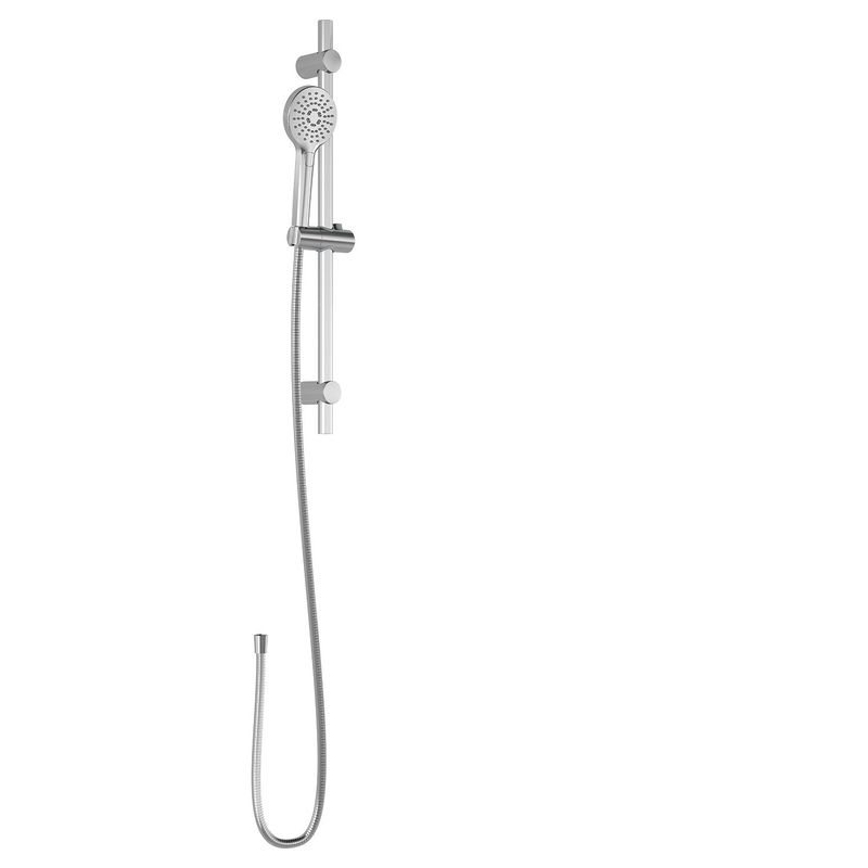 BASICO™                         2-Jet Handshower, Wallbar and 60&#39;&#39; Flexible Metal Hose Assembly Chrome