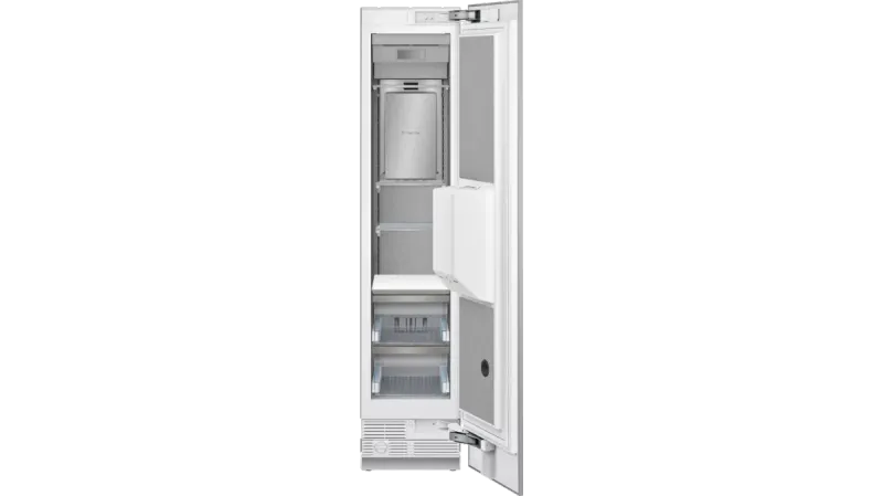 18&quot;  Freezer Column with Ice and Water Dispenser, Right - Base Unit - Custom Panel - Side-by-side kit included -Stainless Steel Interior - Home Connect™