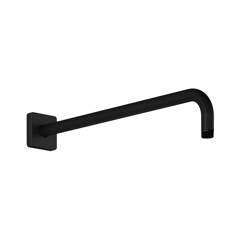 395mm (15 9/16&#39;&#39;) 90? Wall Arm with Square Flange Matte Black