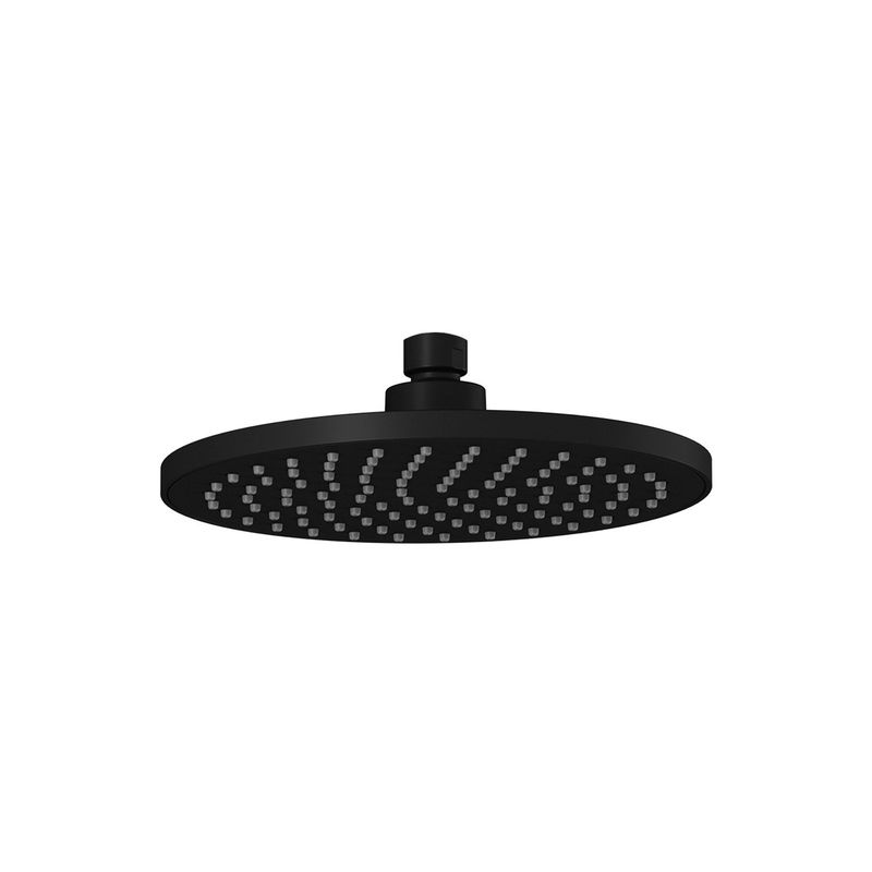 200mm (7?&#39;&#39;) Basico Round Rainhead Matte Black