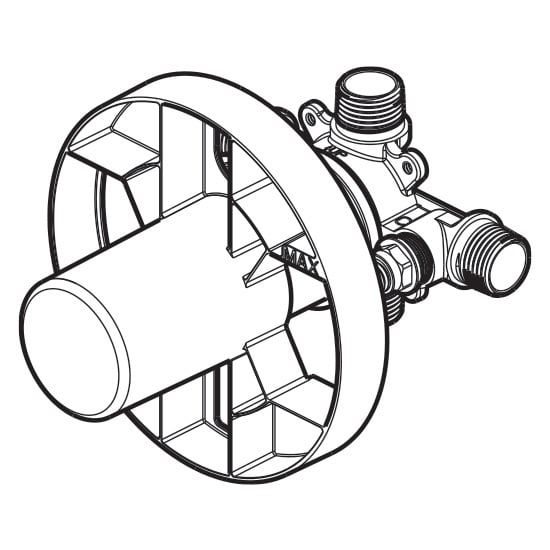 1/2&#39;&#39; Pressure Balance Valve with ABS Protective Cover