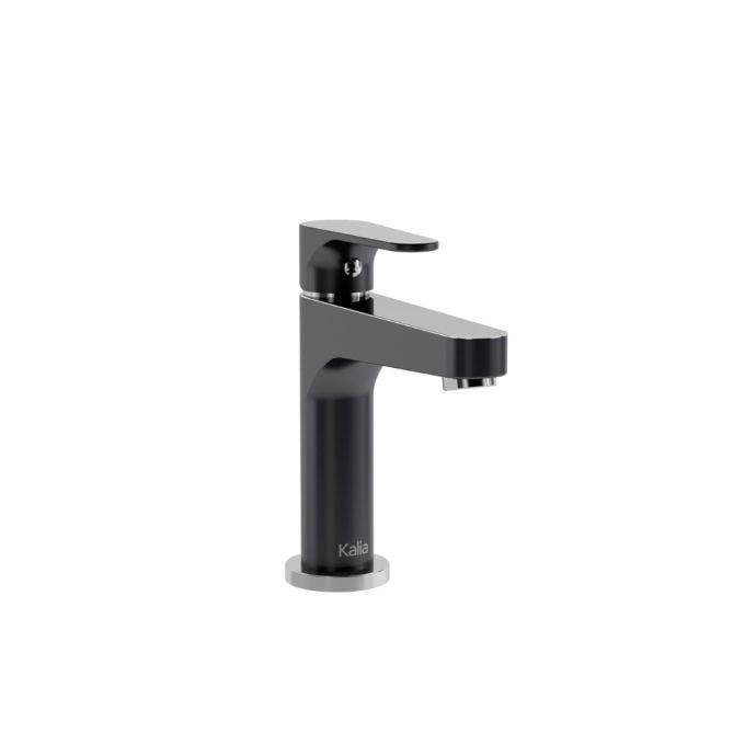 KONTOUR™                         Single Hole Lavatory Faucet Without Drain Black/Chrome