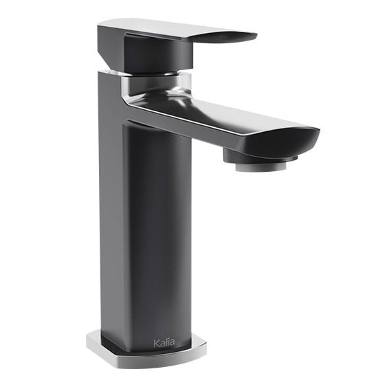 GRAFIK™                         Single Hole Lavatory Faucet Without Drain Chrome/Black