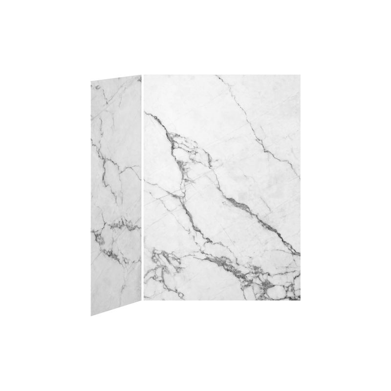 60x32 Minerals #500           60x32 2-Panel Shower Wall Kit for Corner Installation - Minerals #500 Gloss