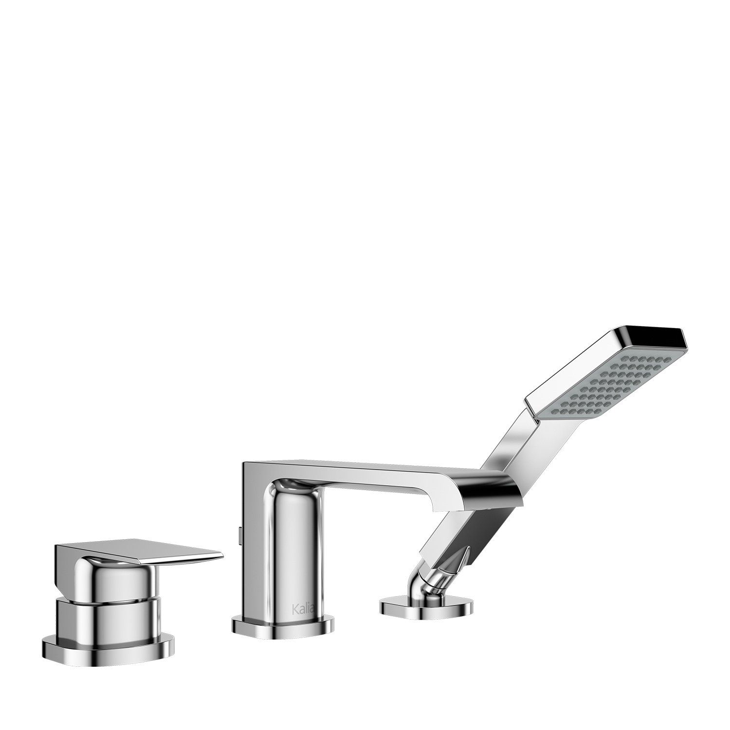 SOBRIO™                        3-Piece Deckmount Tub Filler with Handshower - Cartridge Included without Rough-In - Chrome