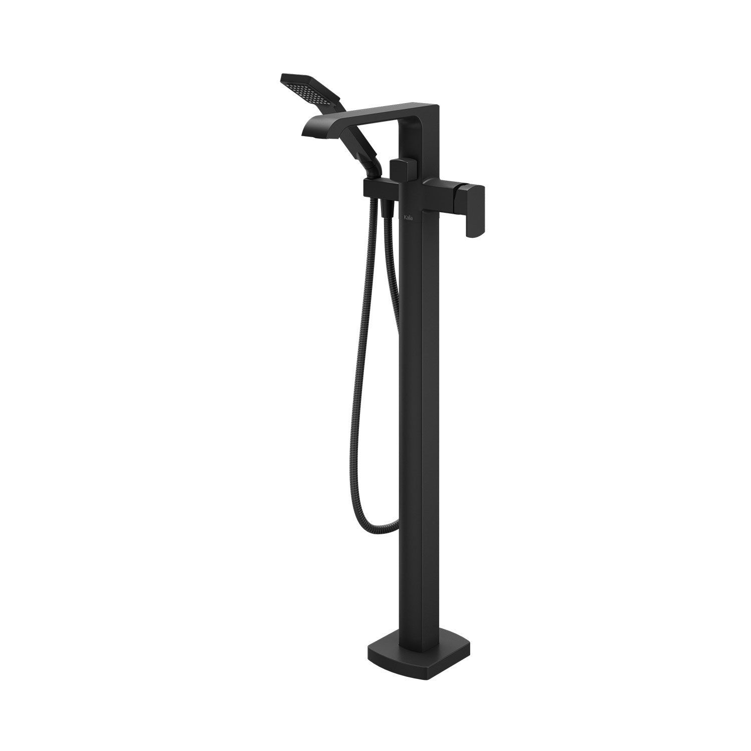 SOBRIO™                        Floormount Tub Filler with Handshower - Cartridge Included Without Rough-In - Matte Black
