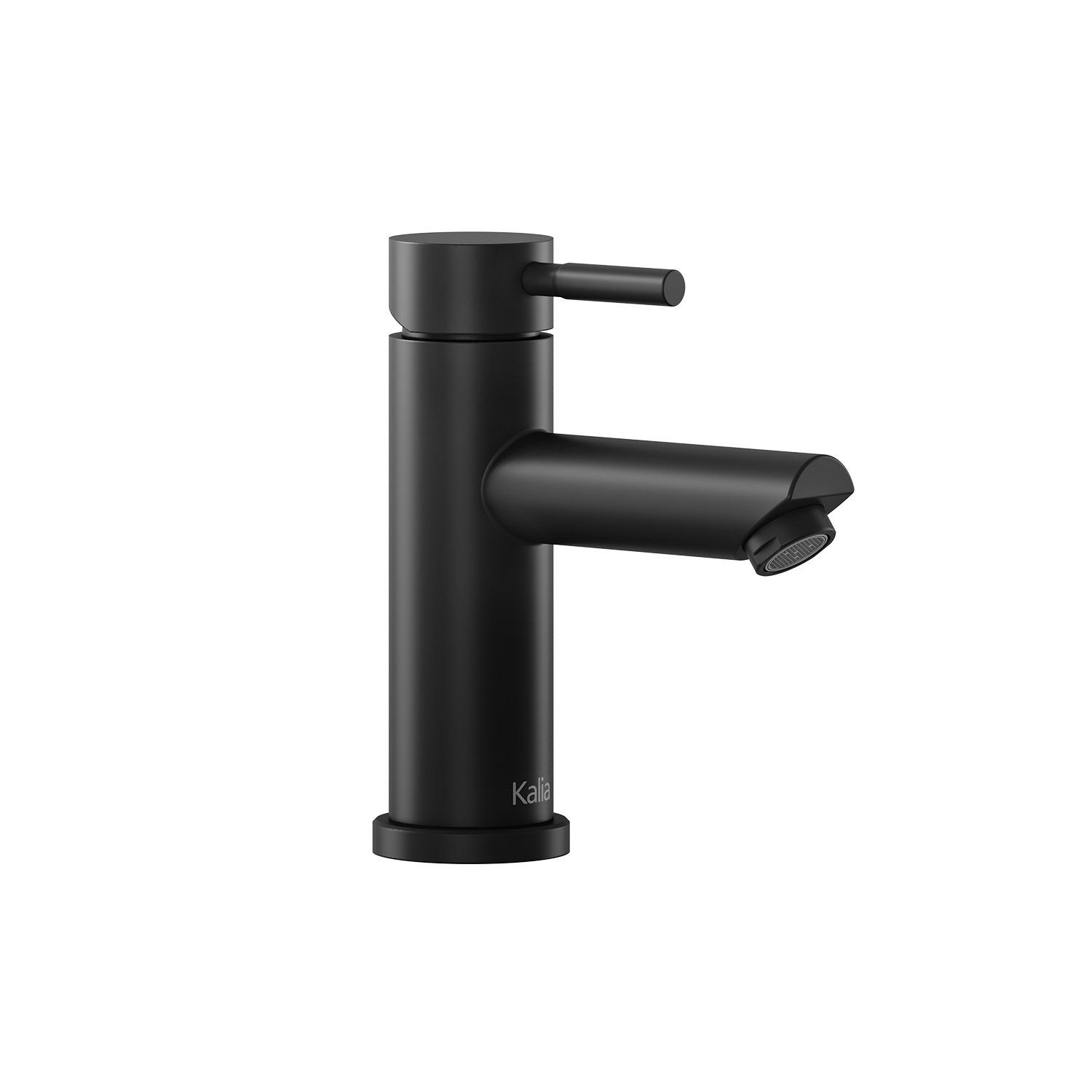 LIVIO™                         Single Hole Lavatory Faucet With Push Drain and Overflow Matte Black