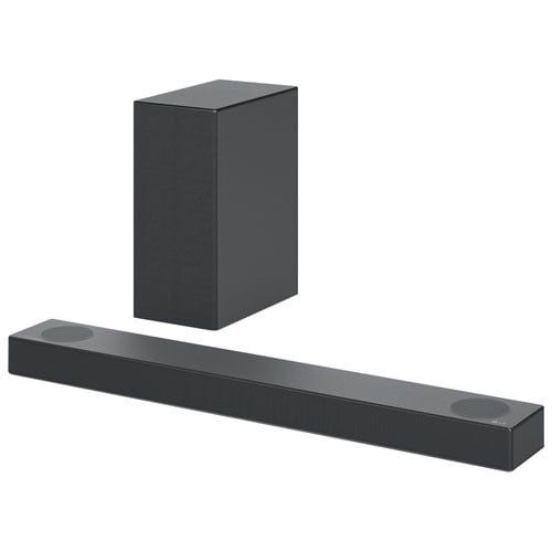 S75Q - LG S75Q 3.1.2ch Sound bar with Dolby Atmos DTS:X, High-Res Audio, Synergy with LG TV, Meridian, HDMI eARC, 4K Pass Thru with Dolby Vision