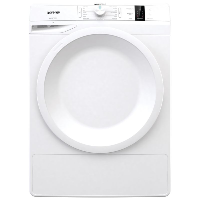 24&quot; 7KG VENTED DRYER, ENERGY-SAVING ELECTRIC HEATER, WHITE