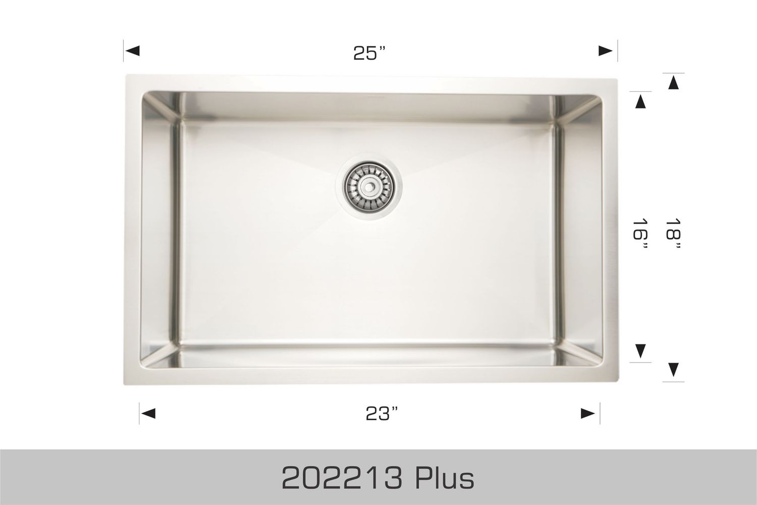 202213PLUS - Undermount Radius Corner