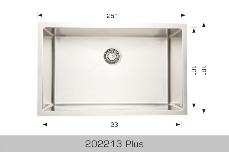 202213PLUS - Undermount Radius Corner