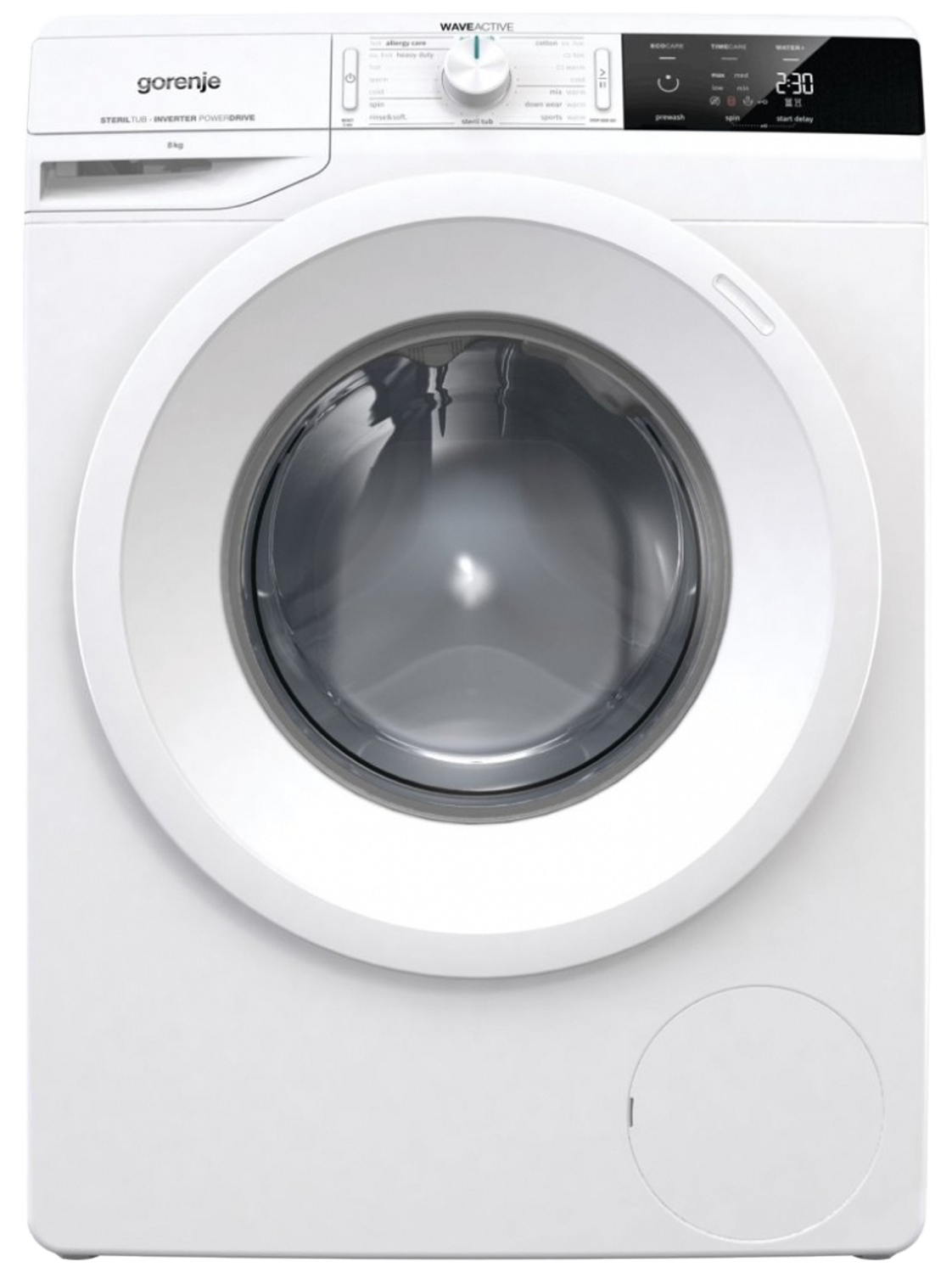 GORENJE - 24&quot; 8KG Washer Front Load 230V, 1400 RPM