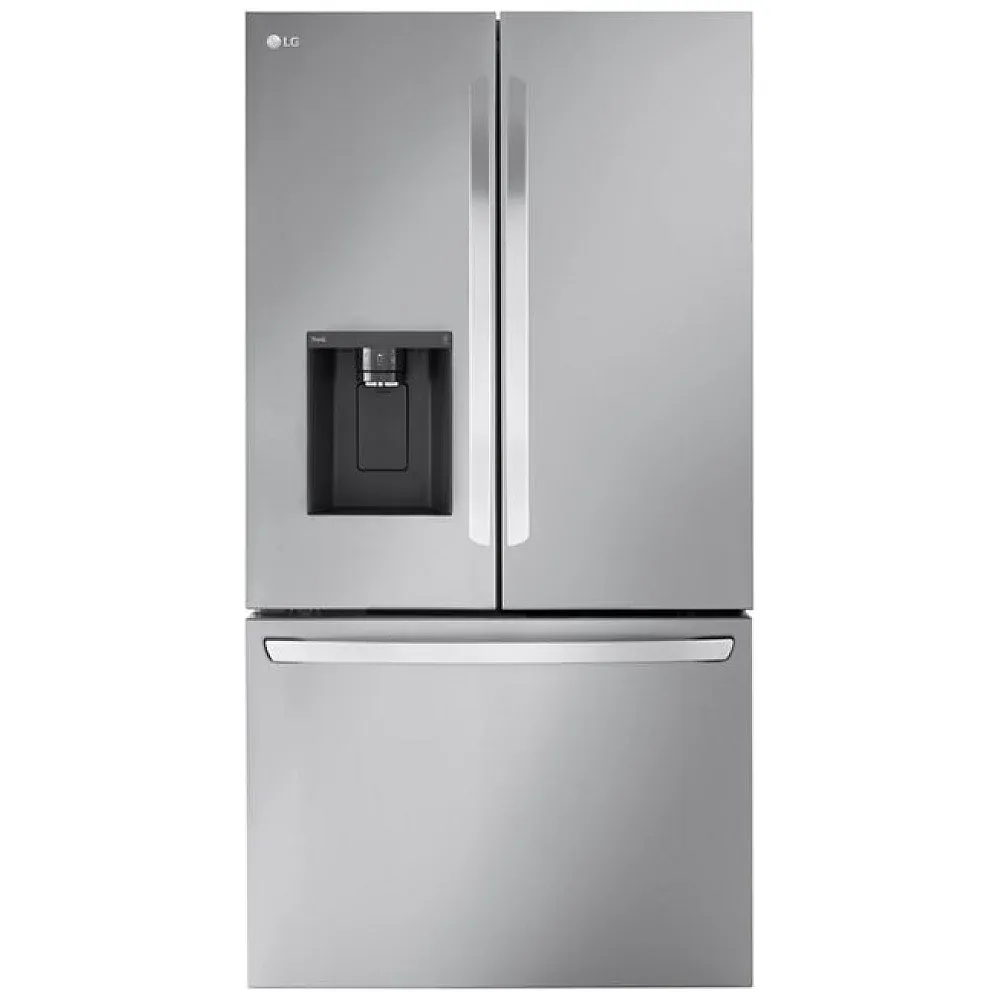 36″ Width, 22 cu.ft, Counter Depth, InstaView Door-in-Door®, Smudge Resistant Stainless Steel, Inverter Linear Compressor, Slim SpacePlus® Ice System, SmartThinQ® Wi-Fi Connectivity,  Smart Pull™ Hand