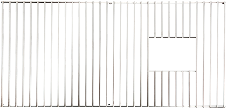 Bottom Grate Single Section Set for IWS 3S, IWA 3S in Stainless Steel