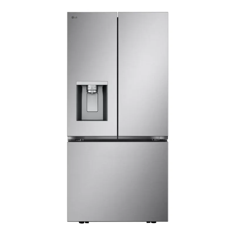 LG - 33&quot; Width 20.2 cu. ft. Capacity French Door Refrigerator
