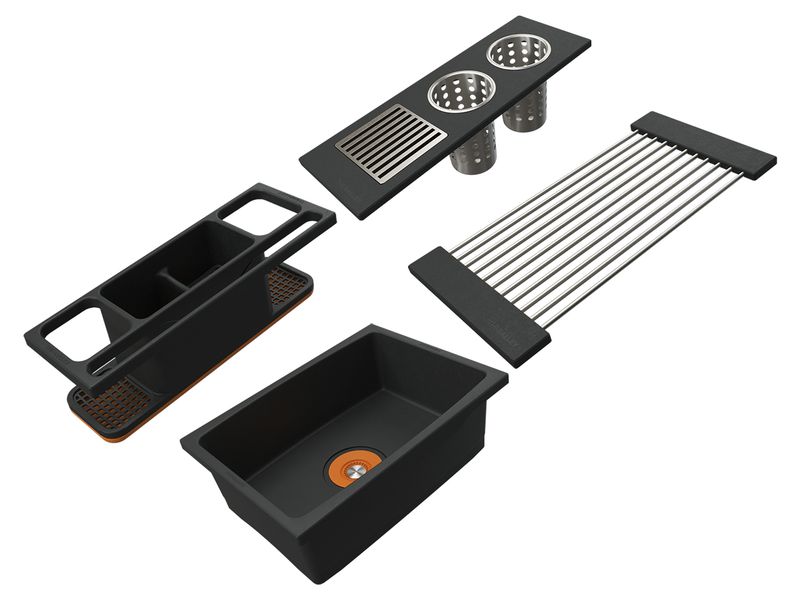 Wash Kit including Four Tools, Two Tools in Graphite Wood Composite, Two Tools in Graphite Resin+