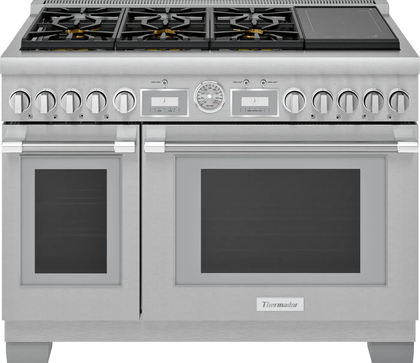 THERMADOR 48&quot; Professional Natural - Gas  Commercial-depth Range - All Telescopic Oven Racks- Thermador Connected Experience  (Four with ExtraLow®)