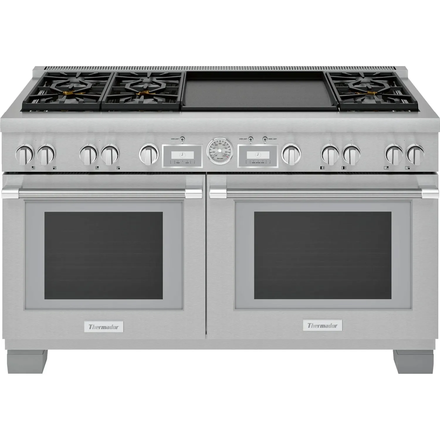 THERMADOR 60&quot; Professional Dual-Fuel Commercial-depth Range - All Telescopic Oven Racks- Thermador Connected Experience with Home Connect™