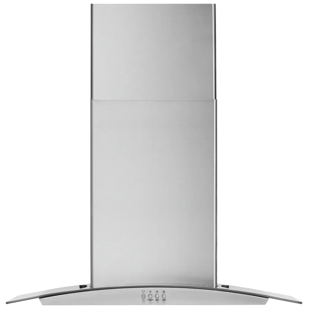 &quot;30&quot;&quot; Curved Glass Wall Mount Range Hood&quot;
