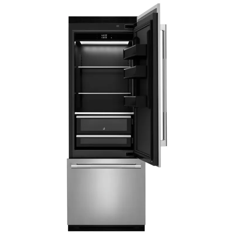 &quot;30&quot;&quot; Built-In Column Freezer with NOIR™ Panel Kit, Right Swing&quot;