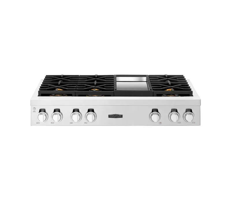 48&quot; Gas Pro Rangetop 6 Burners and Griddle