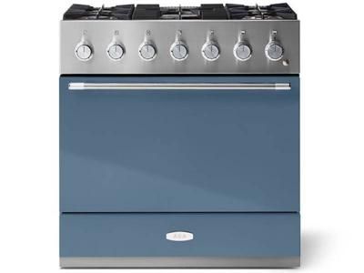 36&quot; Mercury Dual Fuel Range - STONE BLUE
