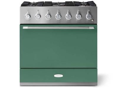 36&quot; Mercury Dual Fuel Range - MINERAL GREEN