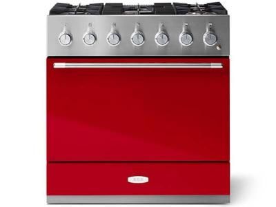36&quot; Mercury Dual Fuel Range - PICCADILLY RED