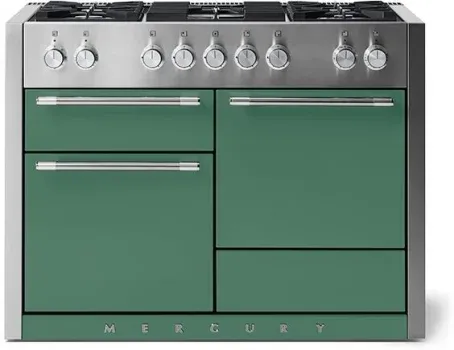 48&quot; Mercury Dual Fuel Range - MINERAL GREEN