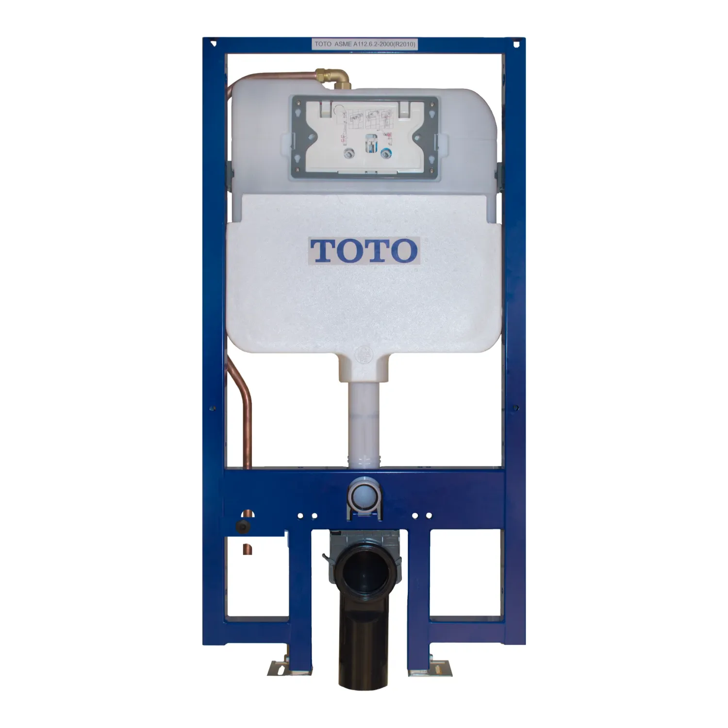 IN WALL TANK SYSTEM W/ COPPER PIPE - 1.28GPF &amp; 0.9GPF