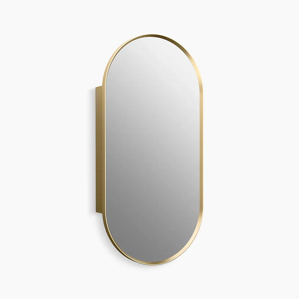 20&quot; x 40&quot; capsule framed medicine cabinet