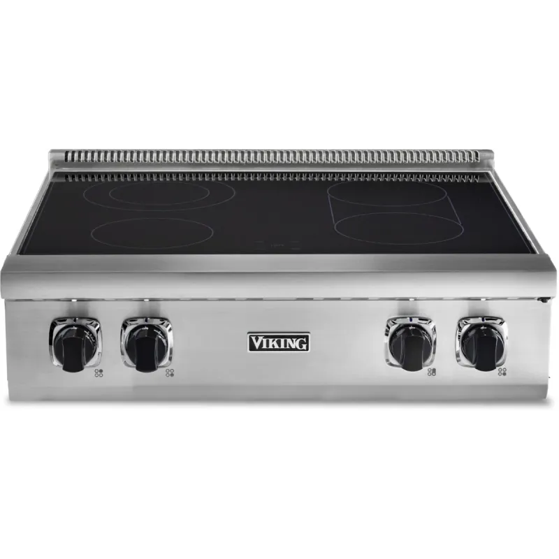 30&quot;W. Electric Rangetop-4 Elements - Stainless Steel