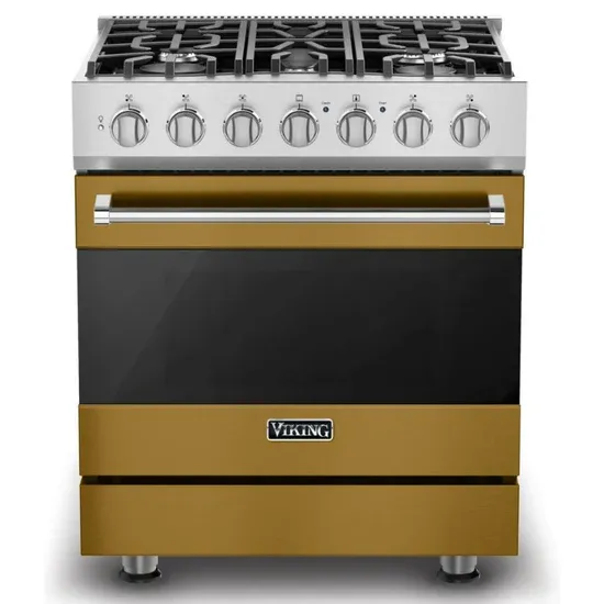 30&quot;W./24&quot;D. Dual Fuel Sealed Burner Range-5 Burners-Golden Hour