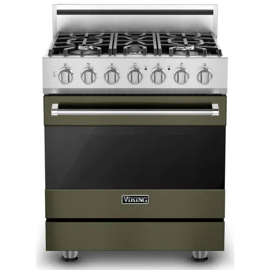 30&quot;W./24&quot;D. Dual Fuel Sealed Burner Range-5 Burners-Martini