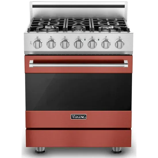 30&quot;W./24&quot;D. Dual Fuel Sealed Burner Range-5 Burners-Spiced Cider