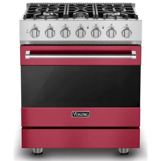 30&quot;W./24&quot;D. Dual Fuel Sealed Burner Range-5 Burners-Valentine