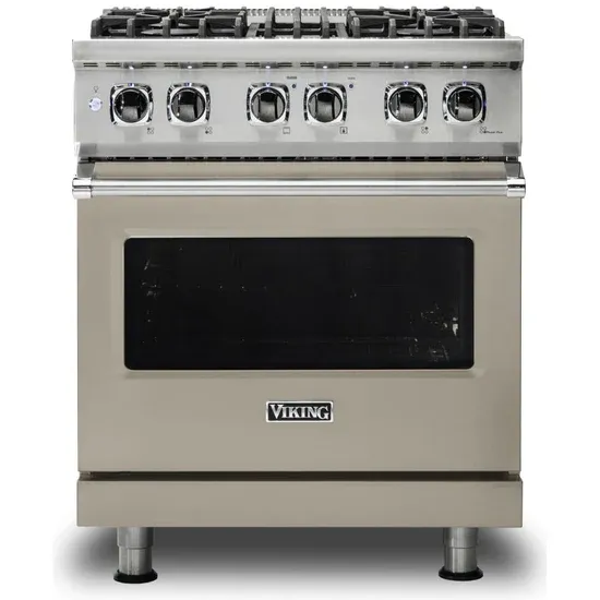 30&quot;W./24&quot;D. Dual Fuel Self-Clean Sealed Burner Range-4 Burners-Nantucket