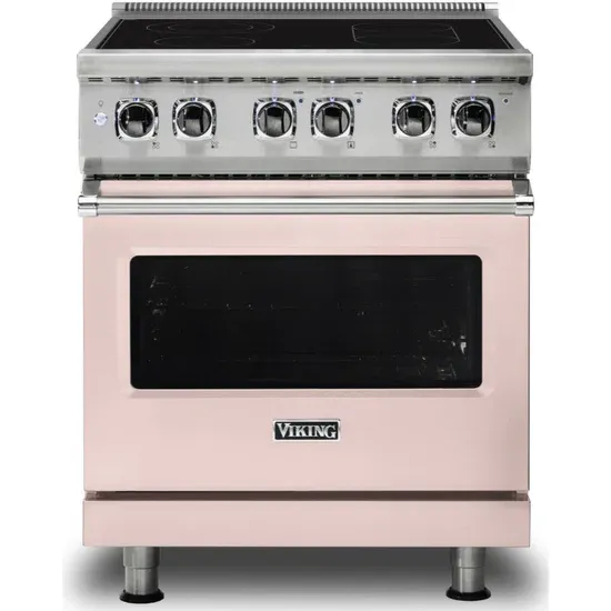 30&quot;W./24&quot;D. Electric Self-Clean Range-4 Burners-Blush