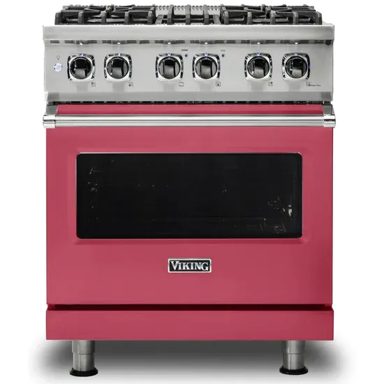30&quot;W./24&quot;D. Dual Fuel Self-Clean Sealed Burner Range-4 Burners-Valentine
