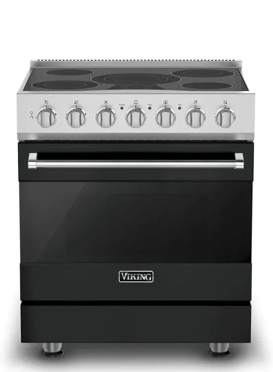 30&quot;W./24&quot;D. Electric Self-Clean Range-5 Burners-Antique Bronze