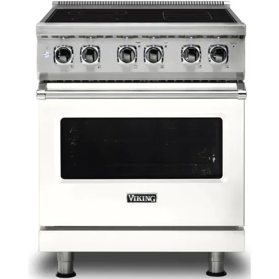 30&quot;W./24&quot;D. Electric Self-Clean Range-4 Burners-Pure White