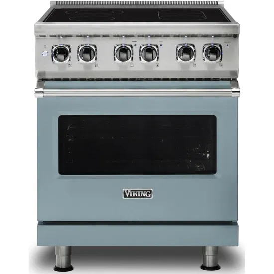 30&quot;W./24&quot;D. Electric Self-Clean Range-4 Burners-November Sky