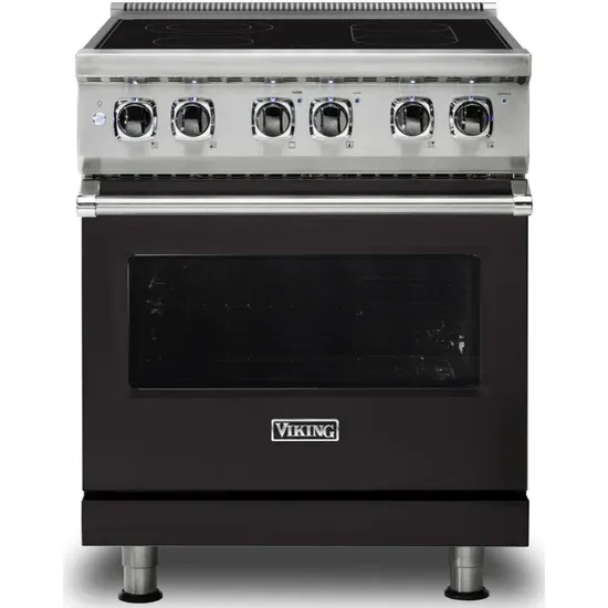 30&quot;W./24&quot;D. Electric Self-Clean Range-4 Burners-Onyx