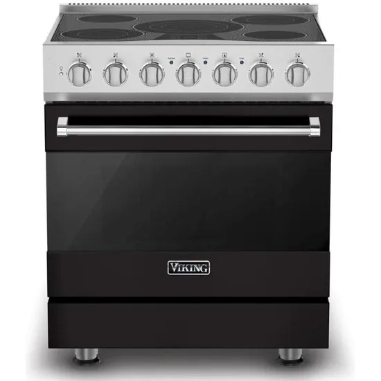 30&quot;W./24&quot;D. Electric Self-Clean Range-5 Burners-Onyx
